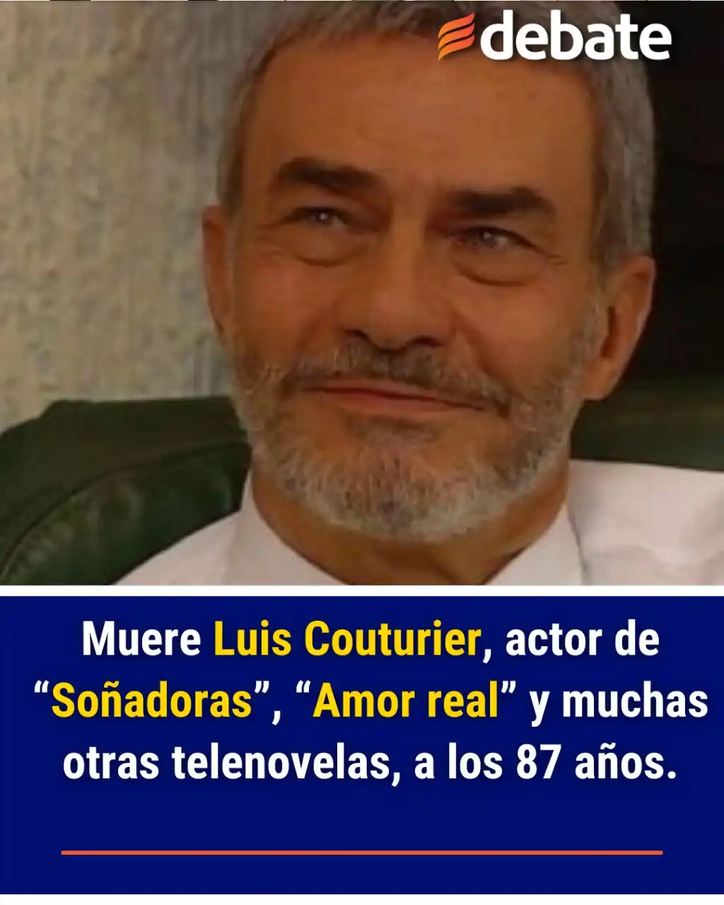 Image from Debate: *Couturier se desempeñó como caricaturista en sus inicios para luego i...