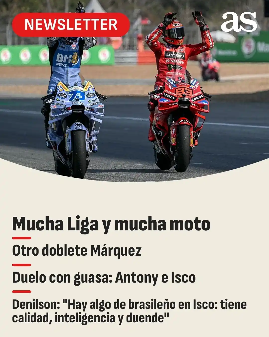 Image from Diario AS: <a class="text-blue-500 hover:underline cursor-pointer" href="/hashtag...