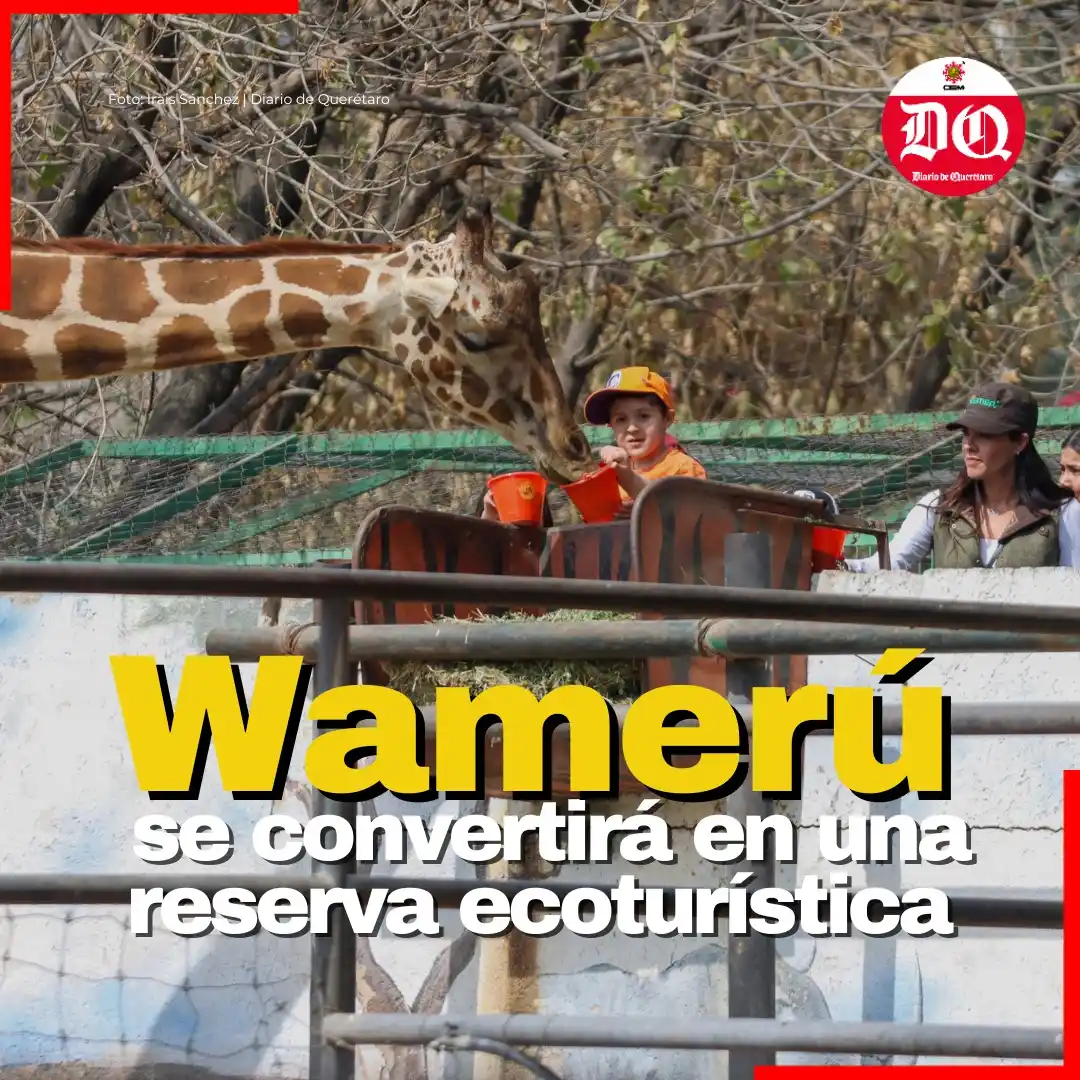 Image from Diario de Querétaro 📰💻📱: 🐘🦒 *Convertirán Zoológico Wamerú en reserva ecoturística* Además de...