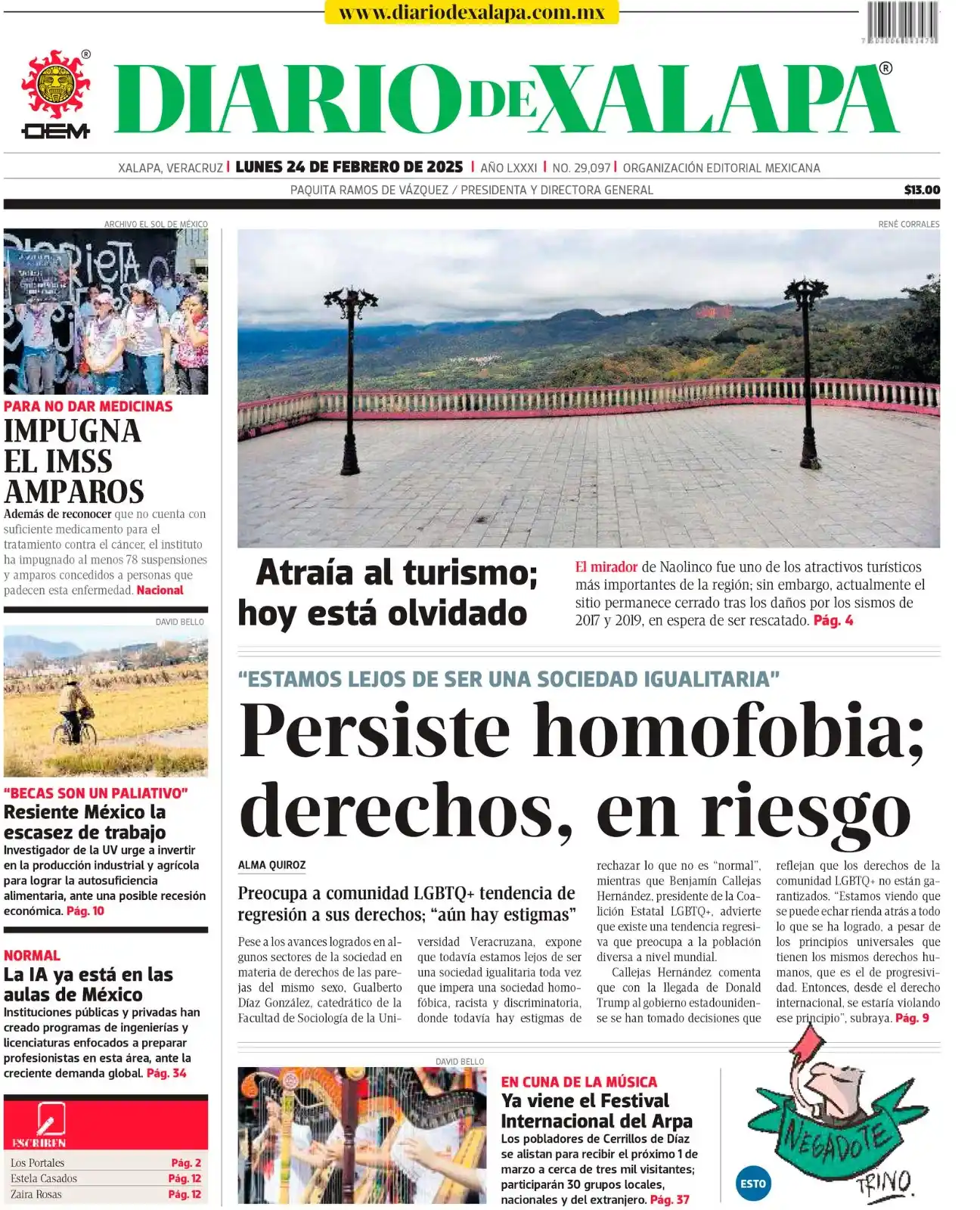 Image from Diario De Xalapa: ¡Feliz Día de la Bandera, lectores! 🇲🇽🌤 <a class="text-blue-500 ho...