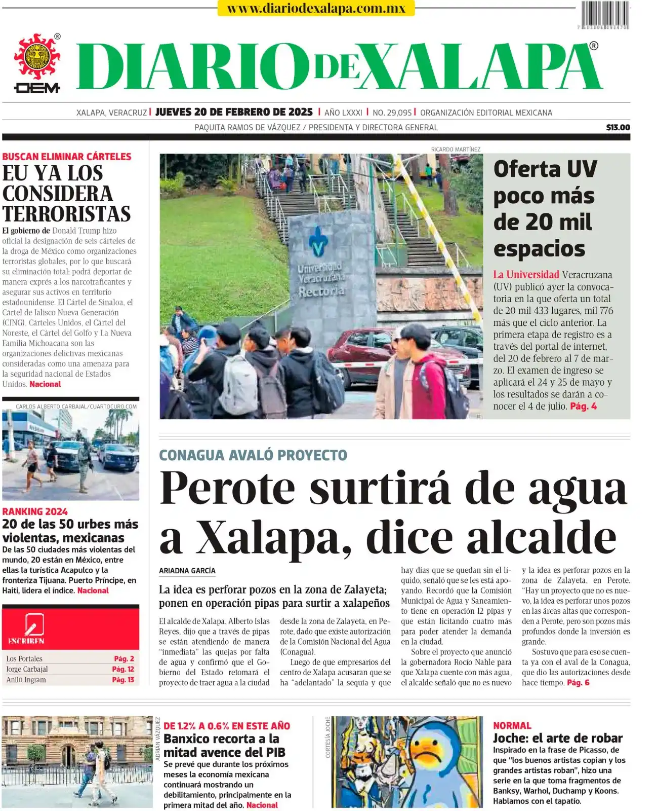 Image from Diario De Xalapa: ¡Buen día! 🌤 <a class="text-blue-500 hover:underline cursor-pointer" ...