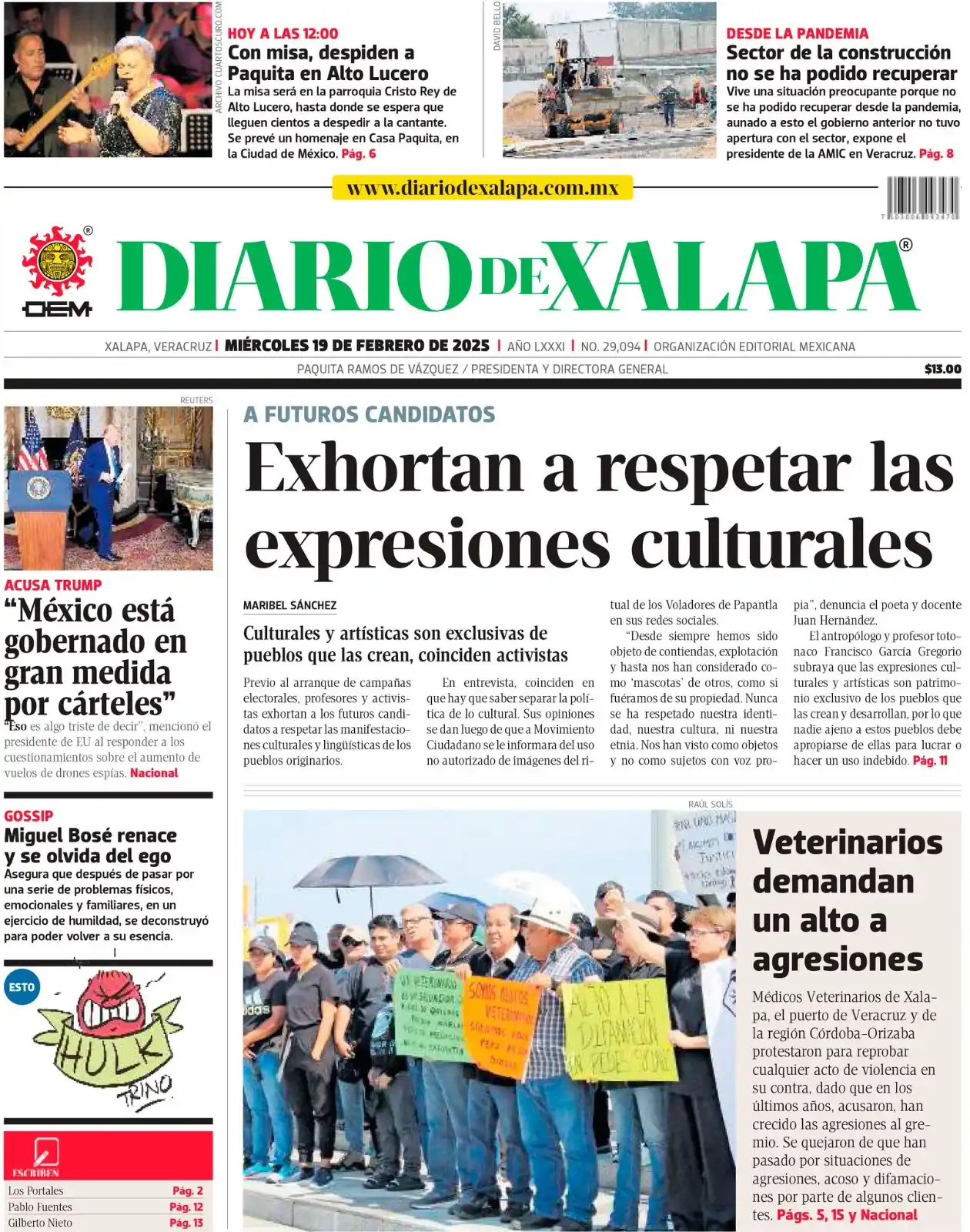 Image from Diario De Xalapa: ¡Buen día! 🌤 <a class="text-blue-500 hover:underline cursor-pointer"...