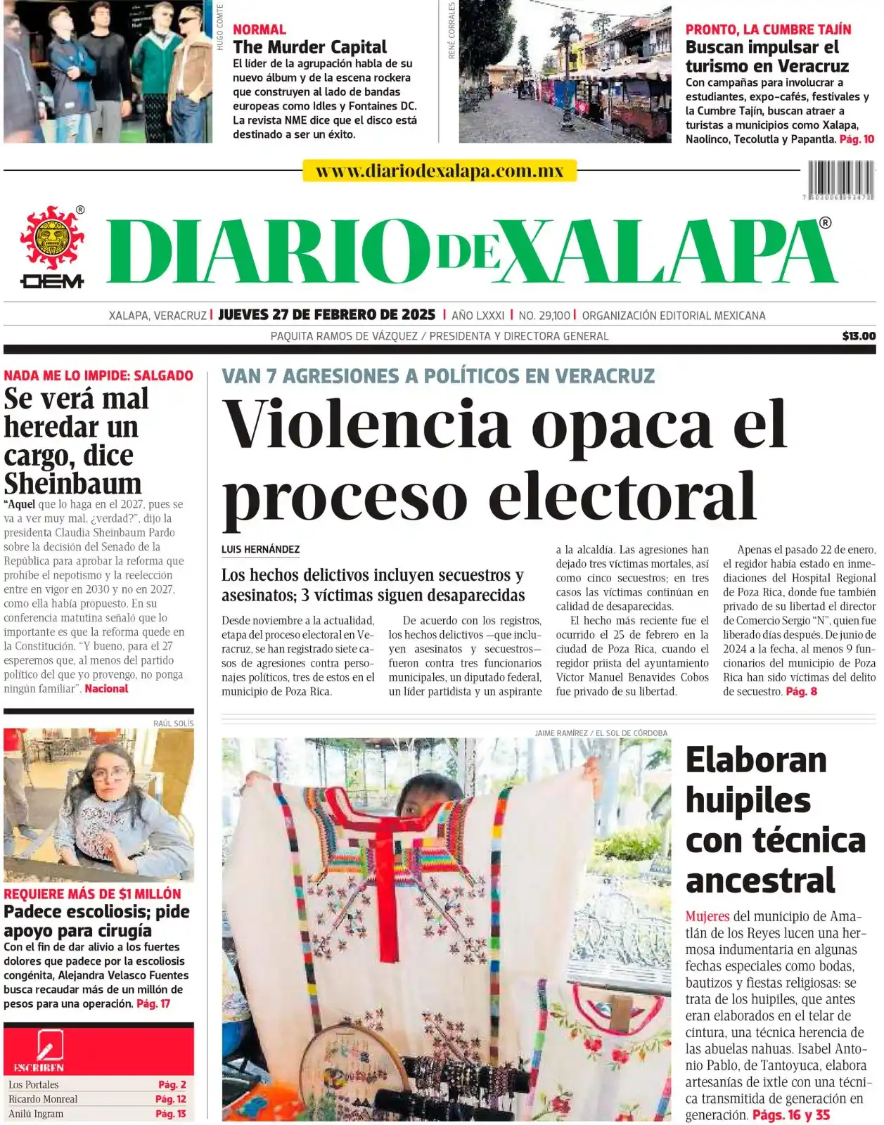 Image from Diario De Xalapa: ¡Buen día! 🌤 <a class="text-blue-500 hover:underline cursor-pointer" ...