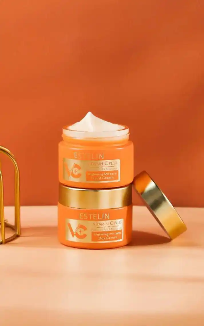 Image from Dream Skin 💖: Estelin Vitamin C Plus Brightening & Anti Aging Skin Care Set Pack Of ...