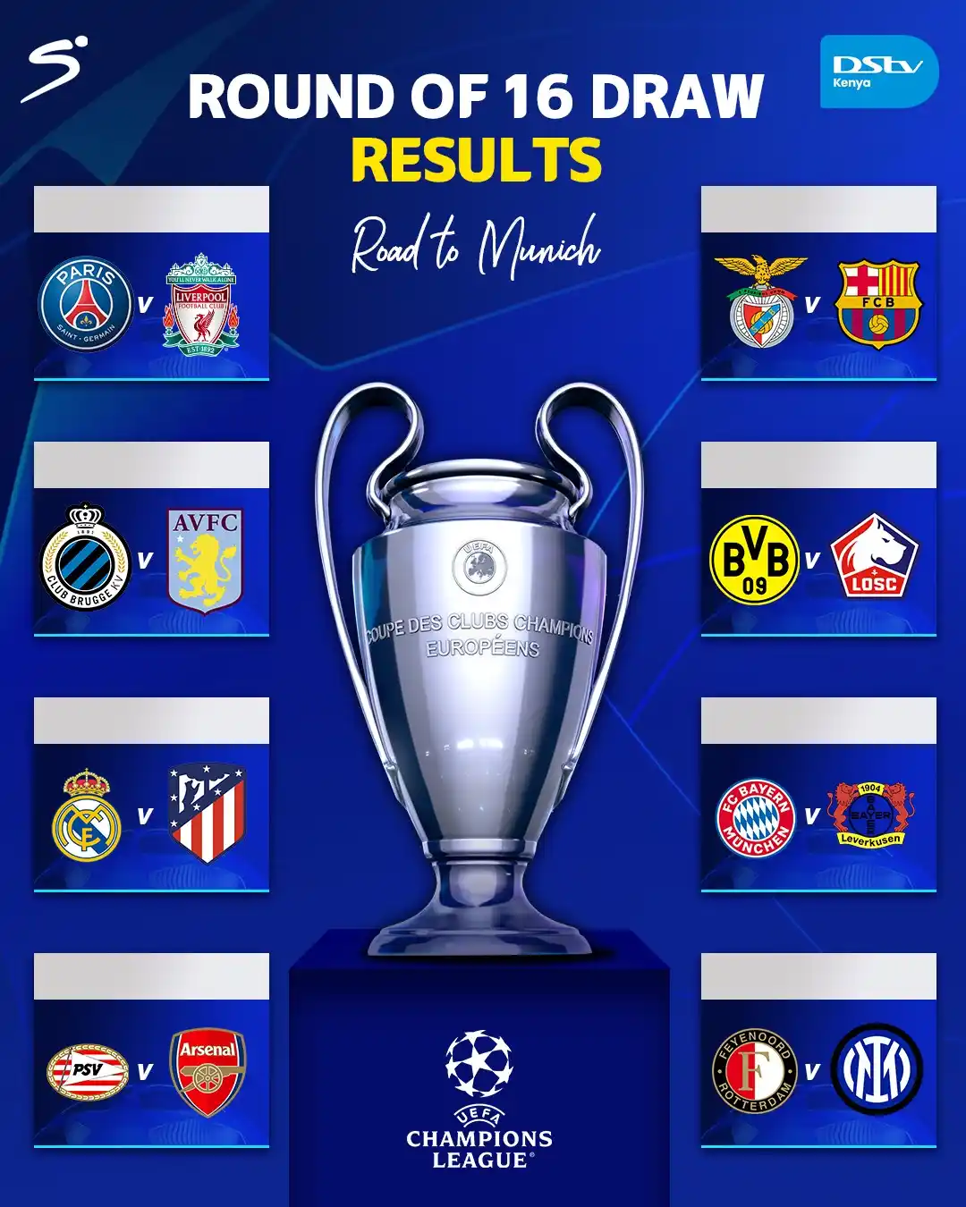 Image from DStv Kenya: *🚨Hold on tight— the road to Munich just got even more exciting! 🚀* ...