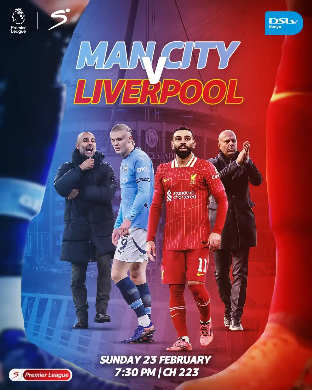 Image from DStv Kenya: *🚨Sunday showdown at the Etihad! 🔥🔥⚽* ✅<a class="text-blue-500 hov...