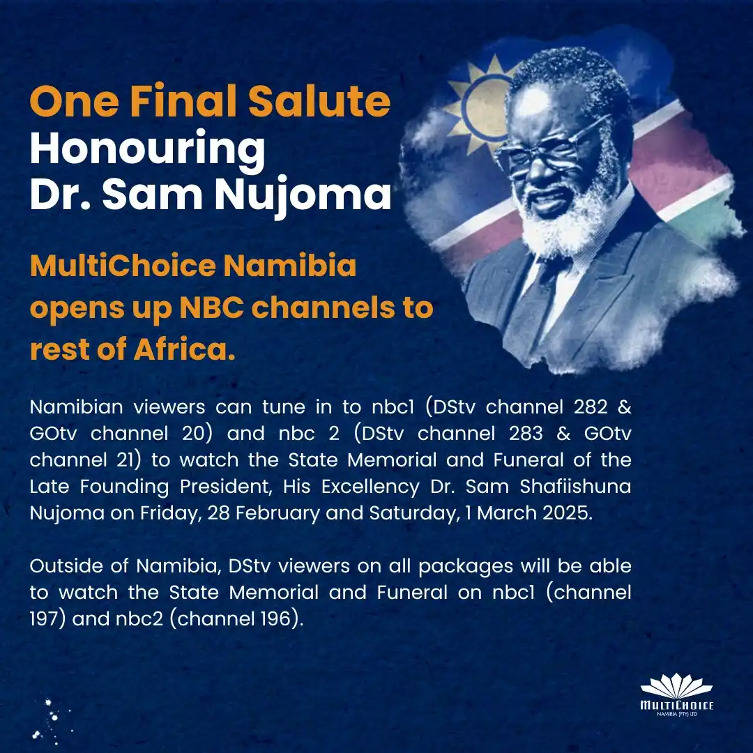 Image from DStv Namibia: 🤍🇳🇦 Share with a fellow Namibian, friend, or family member residin...