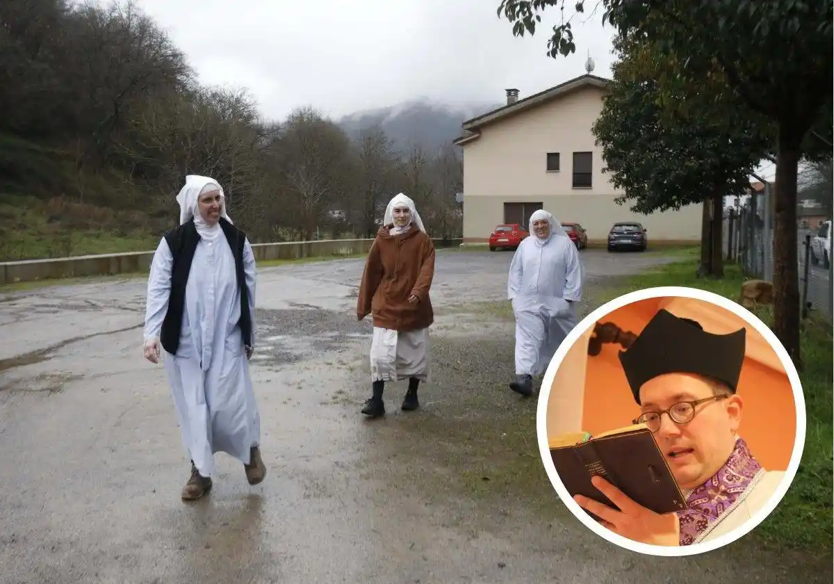 Image from EL COMERCIO: _Nueva etapa en Asturias_ *El padre Manuel, un sacerdote alemán, se in...