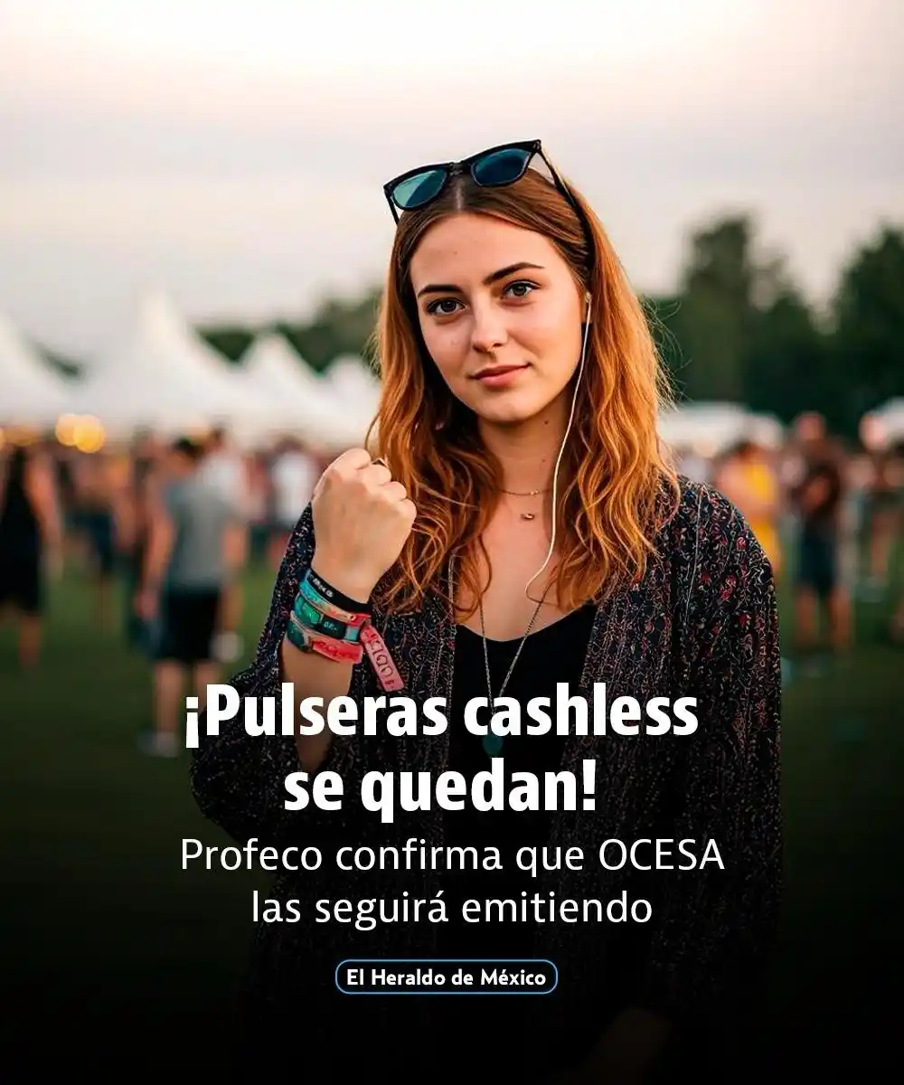 Image from El Heraldo de México: OCESA confirmó que seguirá utilizando este tipo de dispositivos pero s...