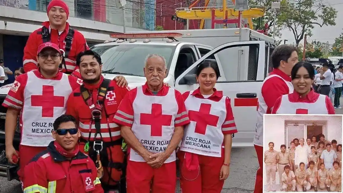 Image from El Heraldo de Tabasco 📰: *🗣 Adiós Dr. Rosendo Martell: Fundador de Cruz Roja Tabasco y héroe 2...