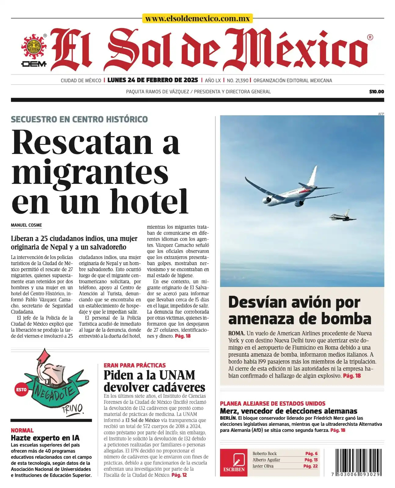 Image from El Sol de México: ¡Buen lunes! ☀️😊 Te dejamos la información para empezar el día  💊 IM...