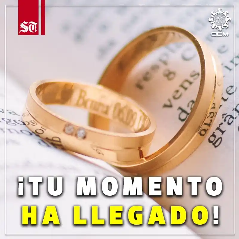 Image from El Sol de Toluca: 👰🏻♀️ ¿Te gustaría casarte, no tienes planes para el 9 de marzo y vi...