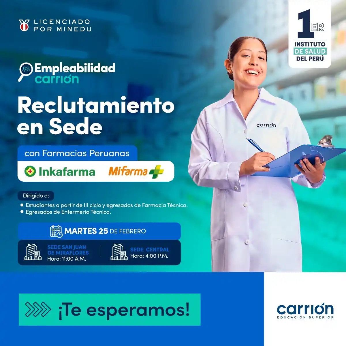 Empleabilidad Carrión post