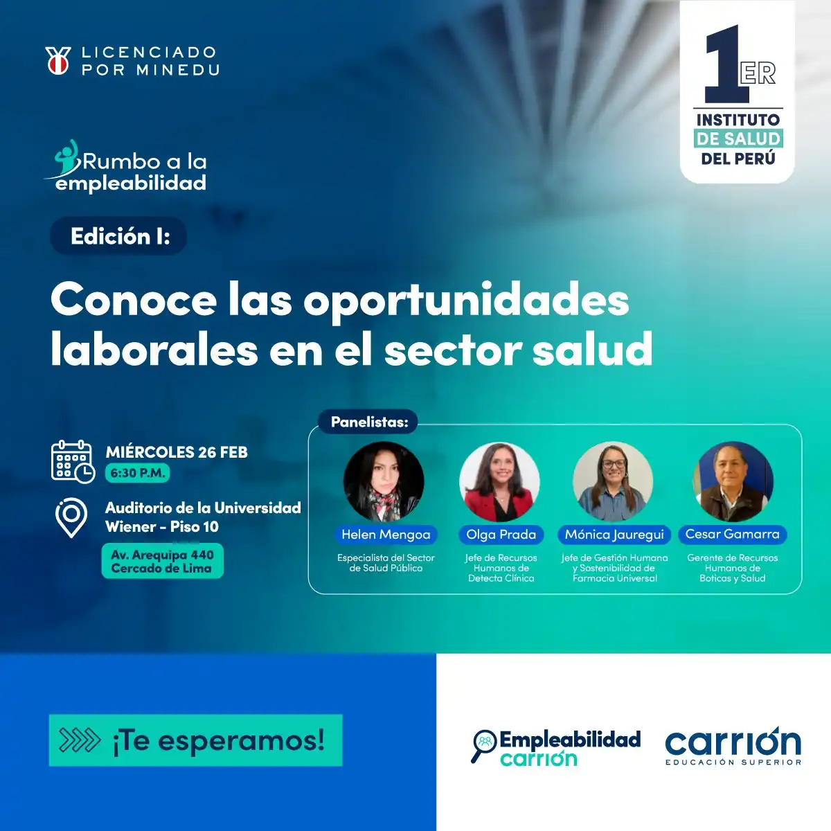 Empleabilidad Carrión post