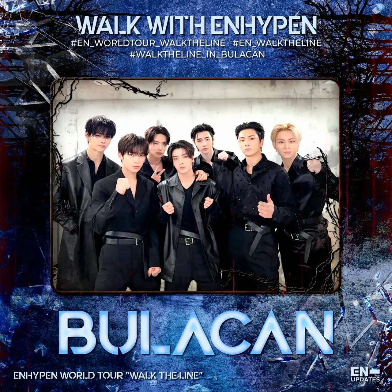 Image from ๐๐๐๐๐๐๐ ๐๐๐๐ ๐๐๐๐๐๐: เท `UPDATE` เท > ENHYPEN X UPDATE Malam telah tiba di Bulacan! Para va...