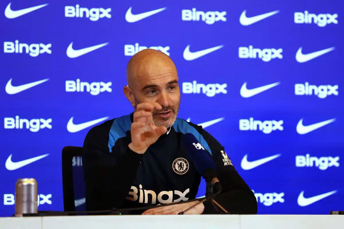 Image from Fiifi Manfred Sports: 🎙Enzo Maresca's Full Pre-Aston Villa Press Conference: 🔹Enzo Maresc...