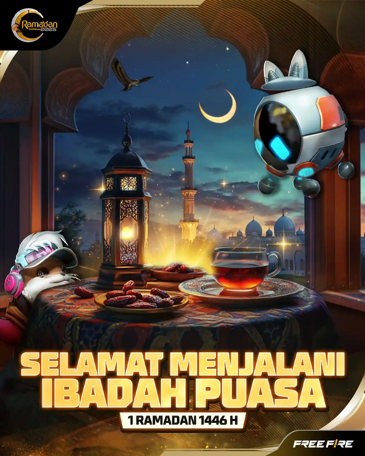 Garena Free Fire Indonesia post