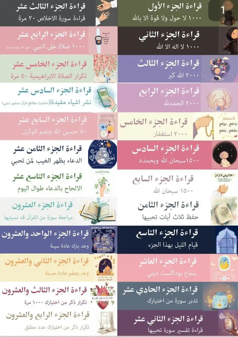 Image from ⛈ غيث ⛈: *🌟فكرة التحديات الرمضانية الشبابية*  ●صفحة (١)   <a class="text-blue-...