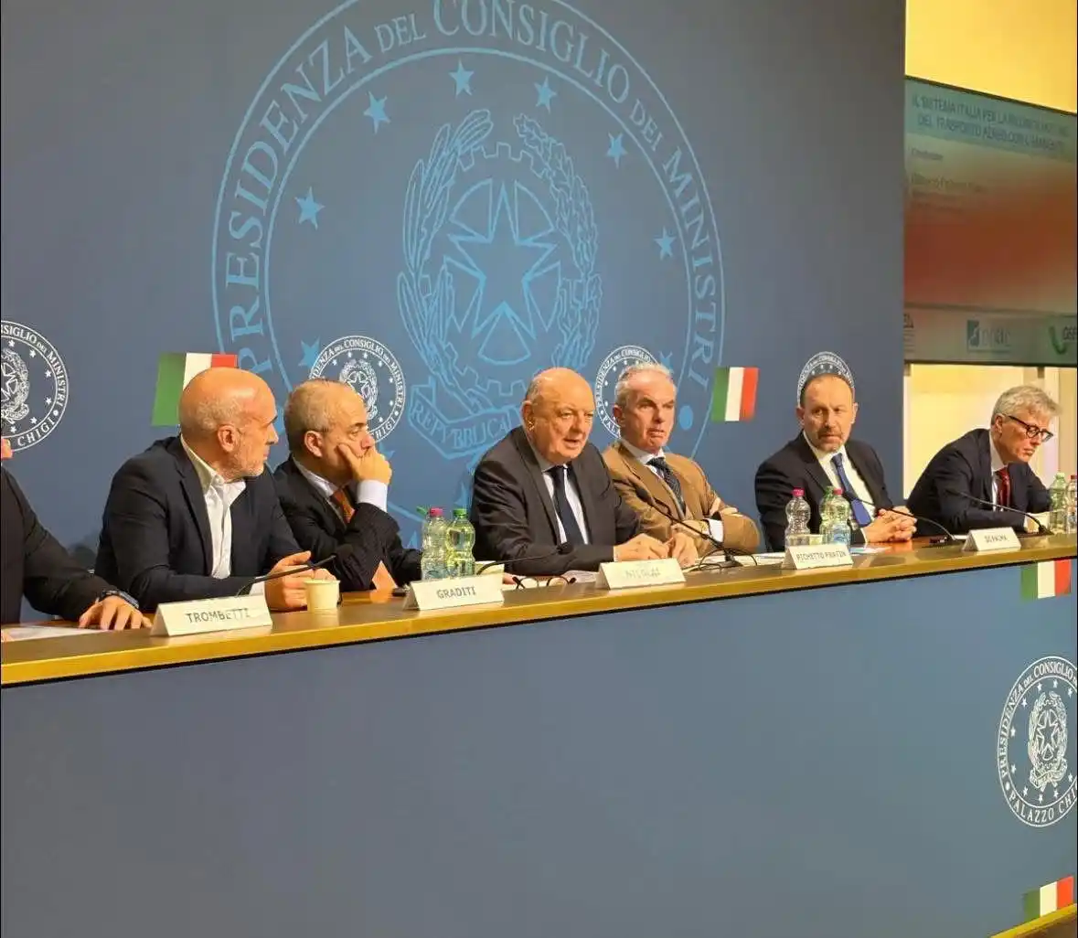 Image from Gilberto Pichetto: Al convegno “Il Sistema Italia per la riconciliazione del trasporto ae...