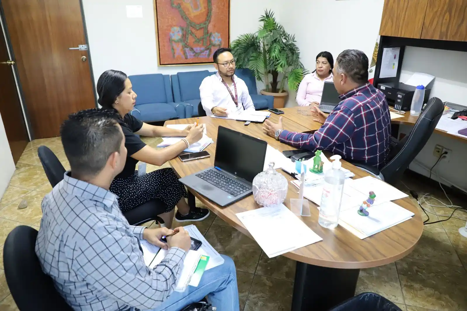 Image from Gobierno del Estado de Guerrero: Con el objetivo de dar seguimiento a los trabajos sobre Profesionaliza...