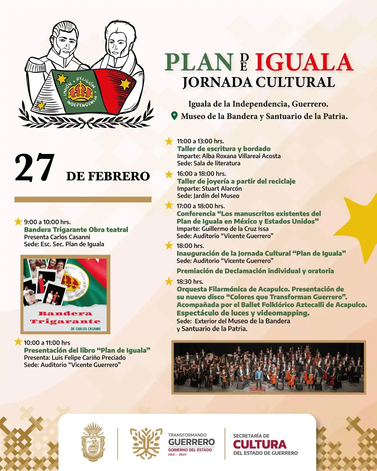 Image from Gobierno del Estado de Guerrero: Consulta la programación del cuarto día de actividades de la “Jornada ...