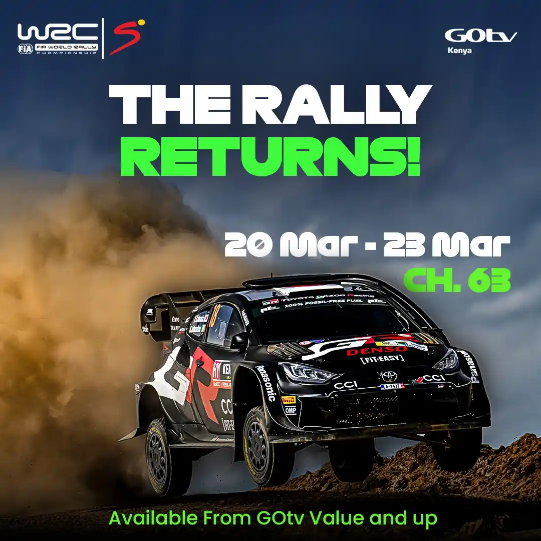 Image from GOtv Kenya: *The Rally Returns wadau! 🔥🔥* 🥳 Be ready for the ultimate thrill!...