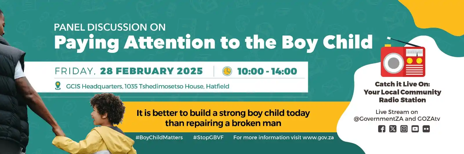 Image from governmentza: *Talking: Paying Attention to the Boy Child* *<a class="text-blue-500...