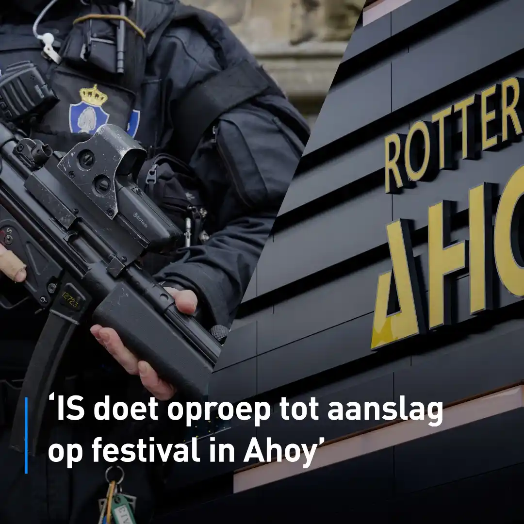 Image from Hart van Nederland: Evenementenlocatie Ahoy in Rotterdam staat in contact met de politie o...