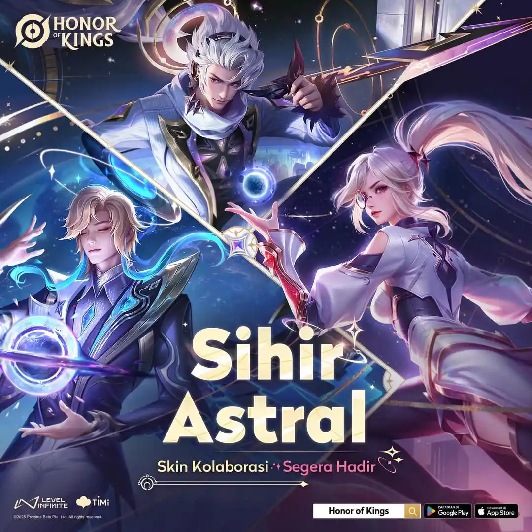 Image from Honor of Kings Indonesia: ✨️Bintang-bintang bersinar, pertunjukan akan segera dimulai! Bergabun...