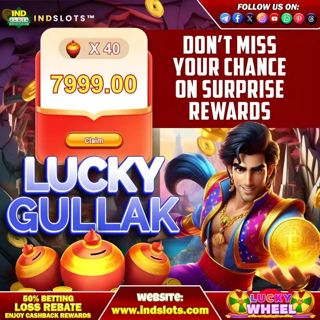 Image from Indslots Official: INDSLOTS | IND SLOTS |  LUCKY GULLAK  🏺 Prepare yourself for our thri...