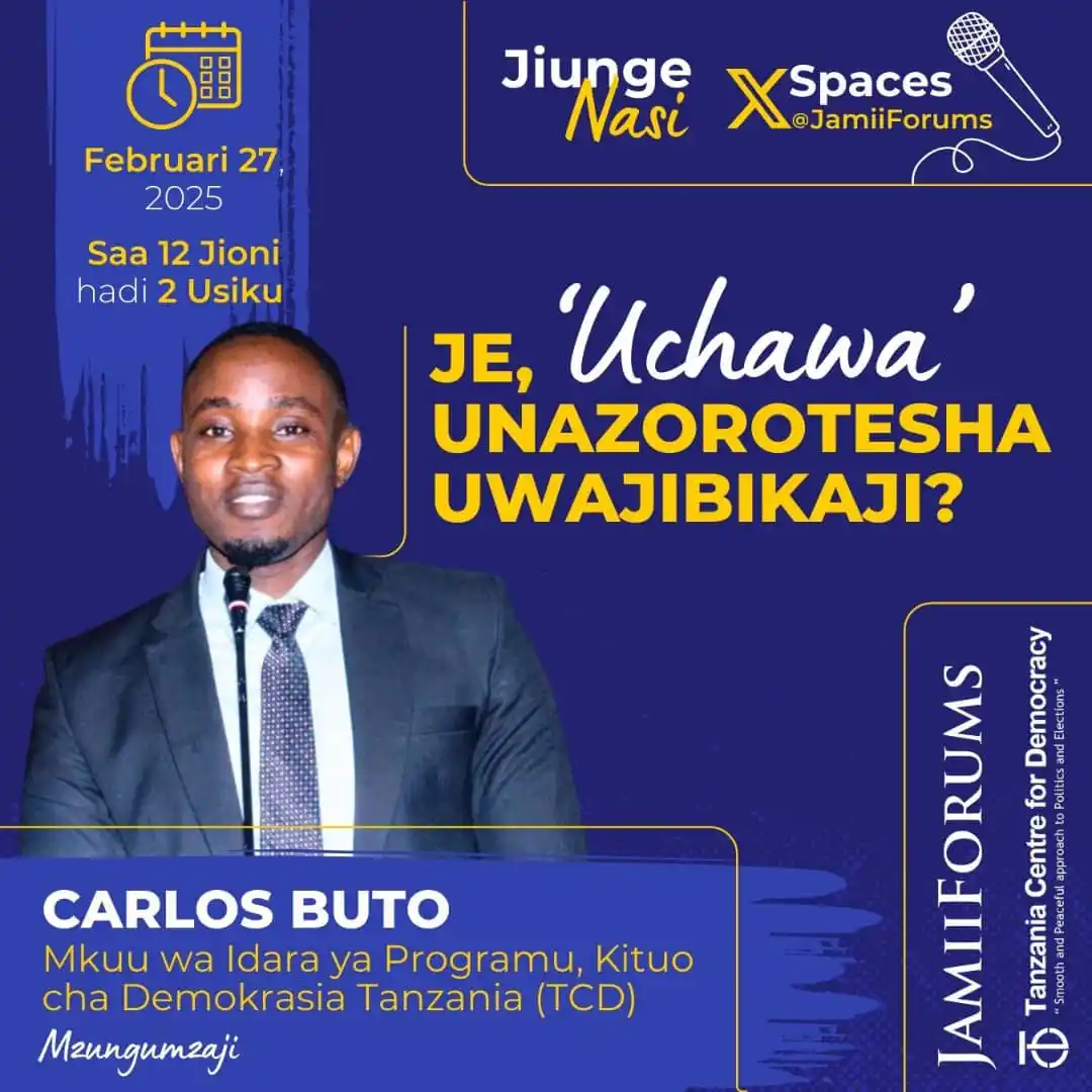 Image from JamiiForums: Ni kwa jinsi gani Vyama vinaweza kushirikiana kuhakikisha Uwajibikaji ...
