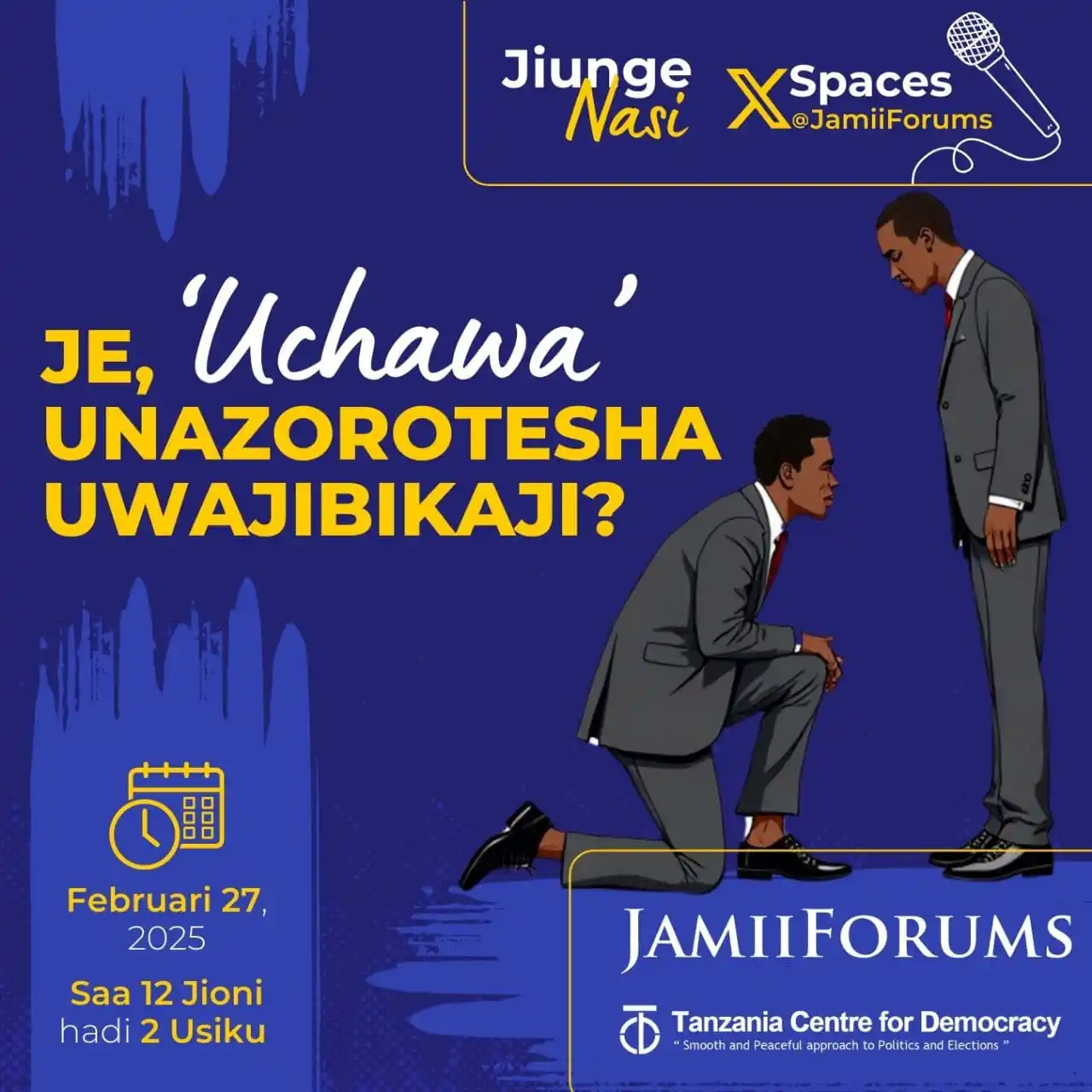 Image from JamiiForums: Je, kusifia kupita kiasi kunadhoofisha Uwajibikaji? Tunawezaje kusawaz...