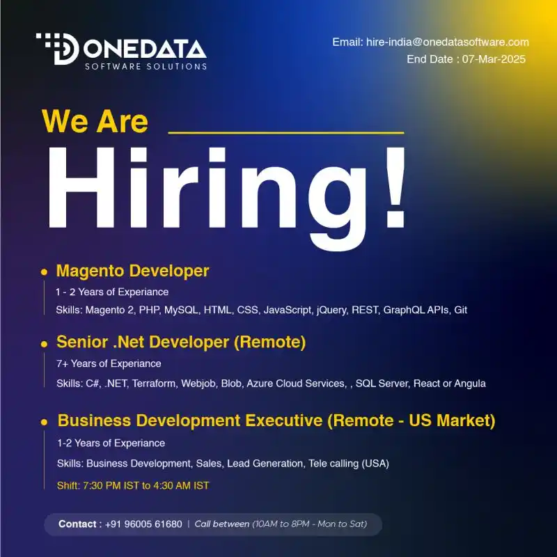Image from Jobs & Interns: We're Hiring! Join our team and take your career to the next level. O...
