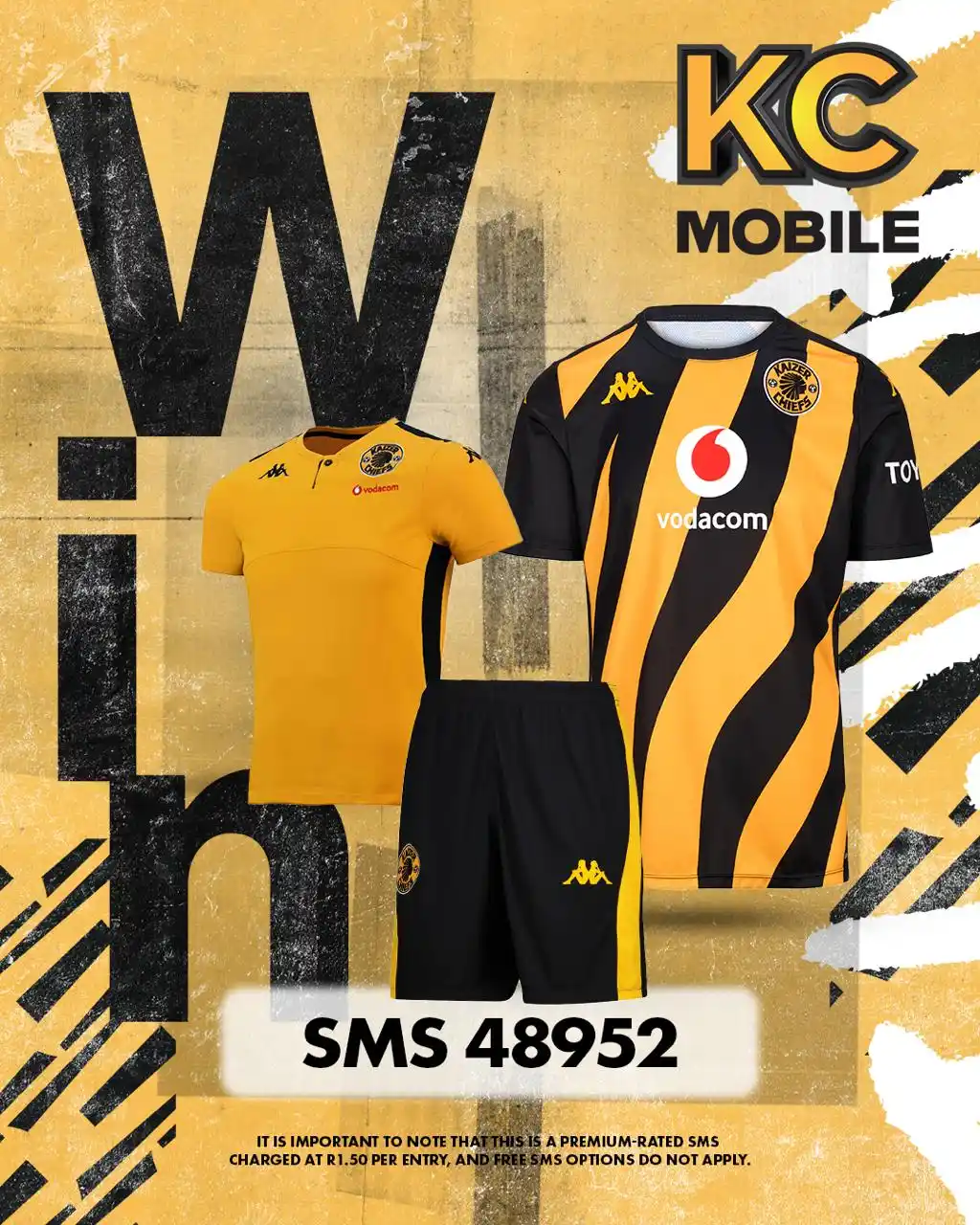 Image from Kaizer Chiefs Football Club: Win a Kaizer Chiefs Merchandise hamper Stand a chance to win a Mercha...