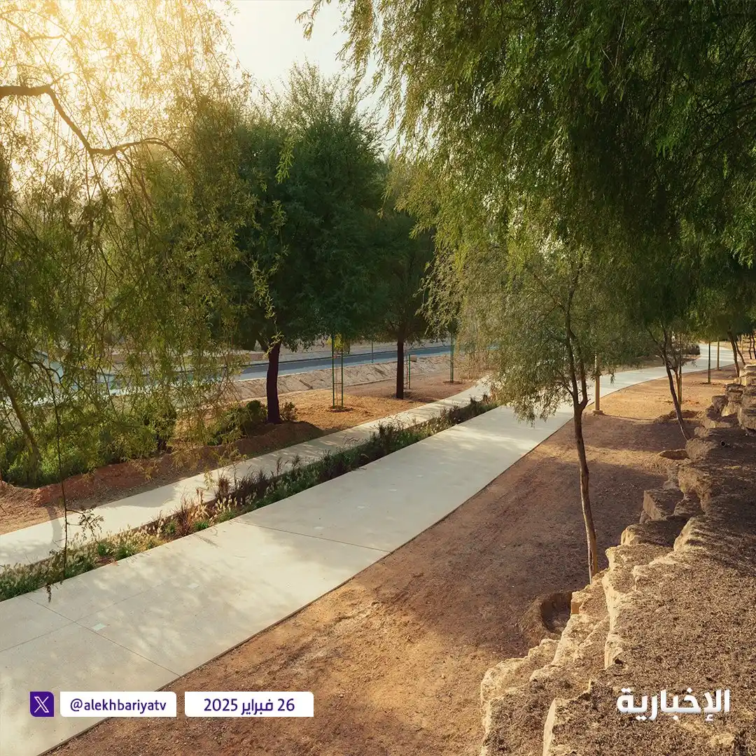 Image from قناة الإخبارية: "وجهة وادي حنيفة" ضمن <a class="text-blue-500 hover:underline cursor-p...