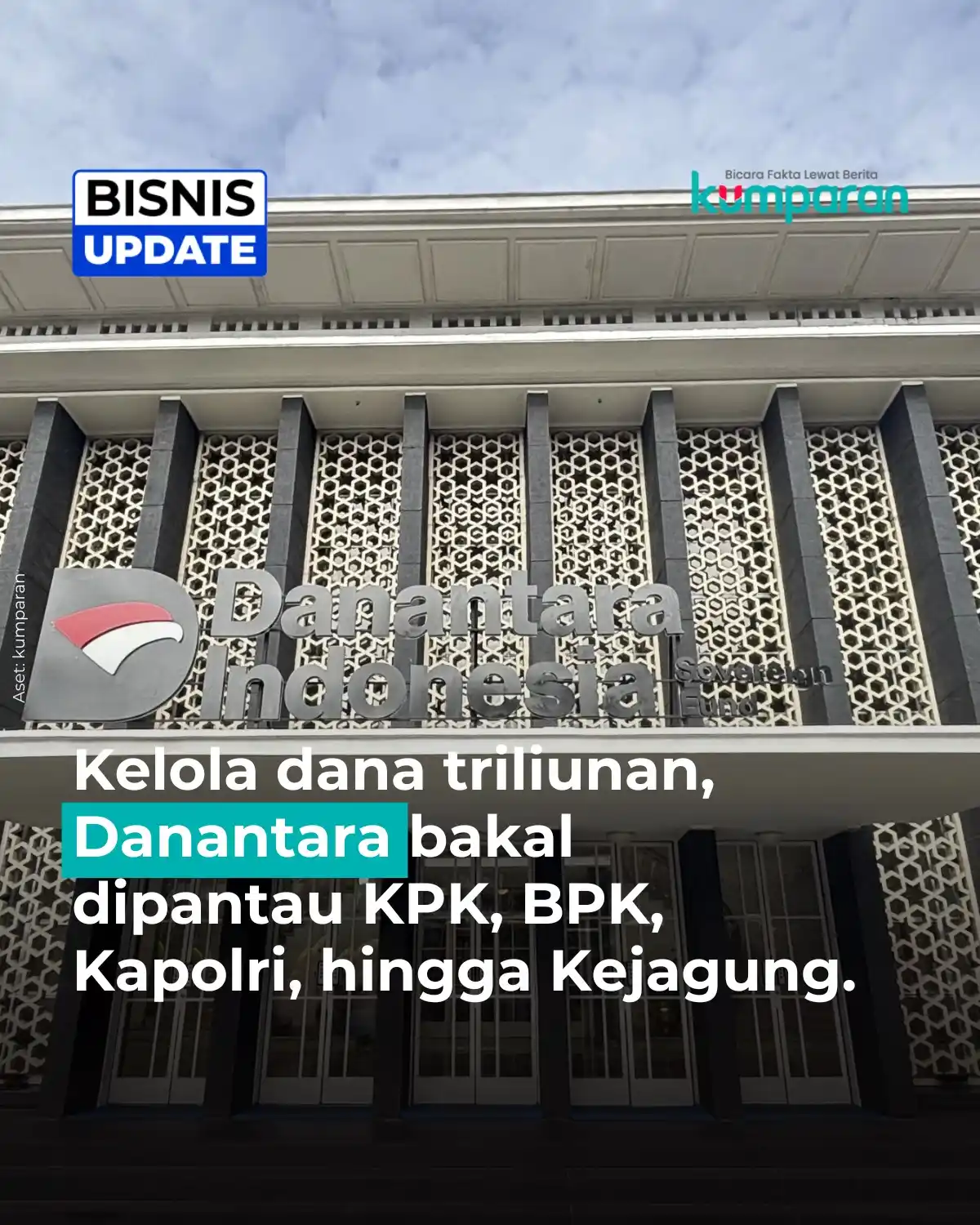 Image from kumparan: CEO Danantara Rosan Roeslani menyebut lembaga investasi ini bukan hany...