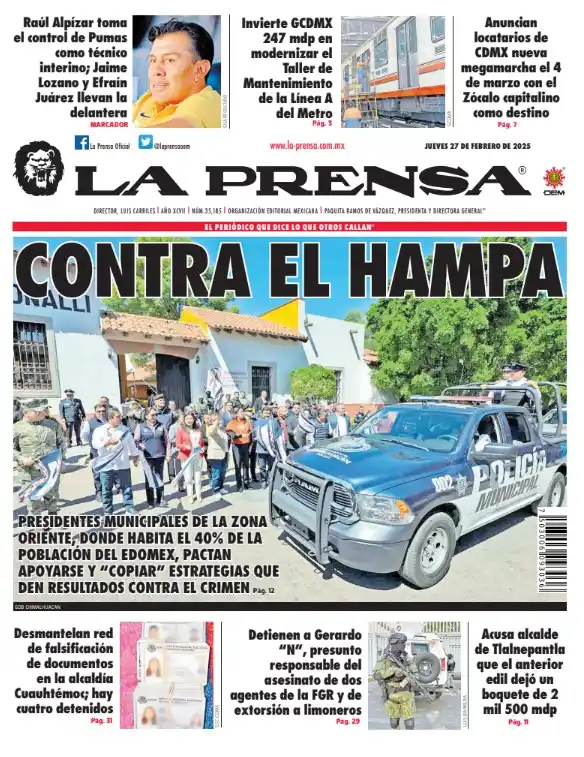 Image from LA PRENSA: ¡Buenos días! Te dejamos la portada y lo que necesitas saber para inic...