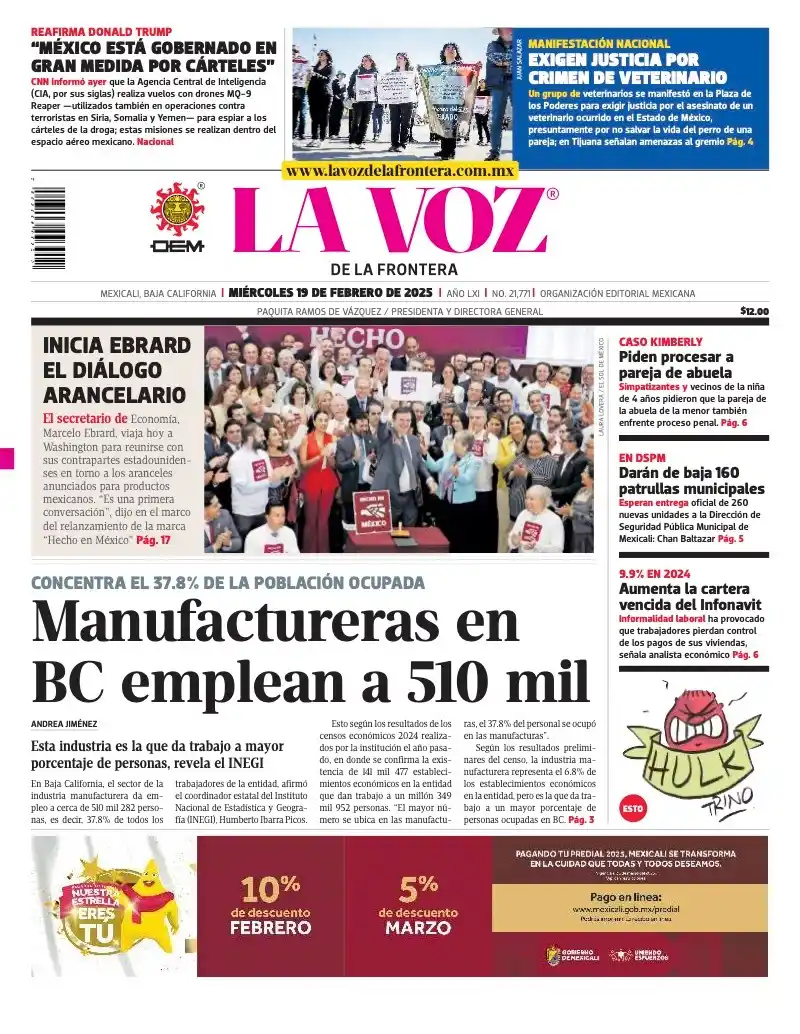 La Voz de la Frontera post