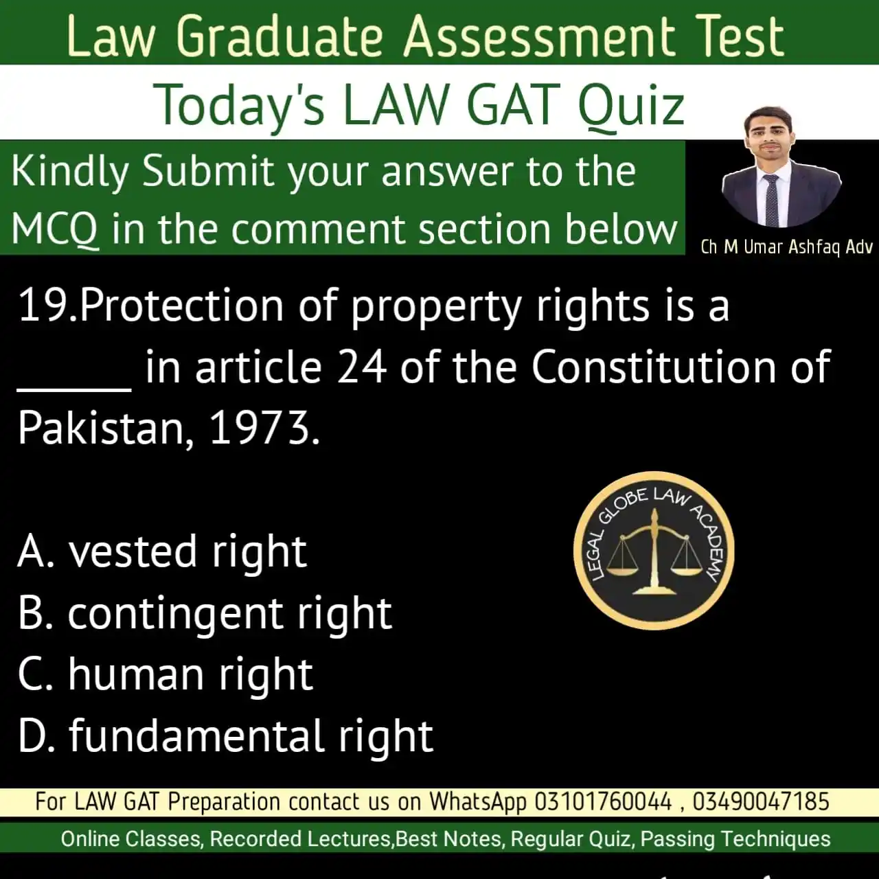 Image from LEGAL GLOBE LAW ACADEMY: ✅️ _LAW Graduate Assessment Test_ <a class="text-blue-500 hover:underl...