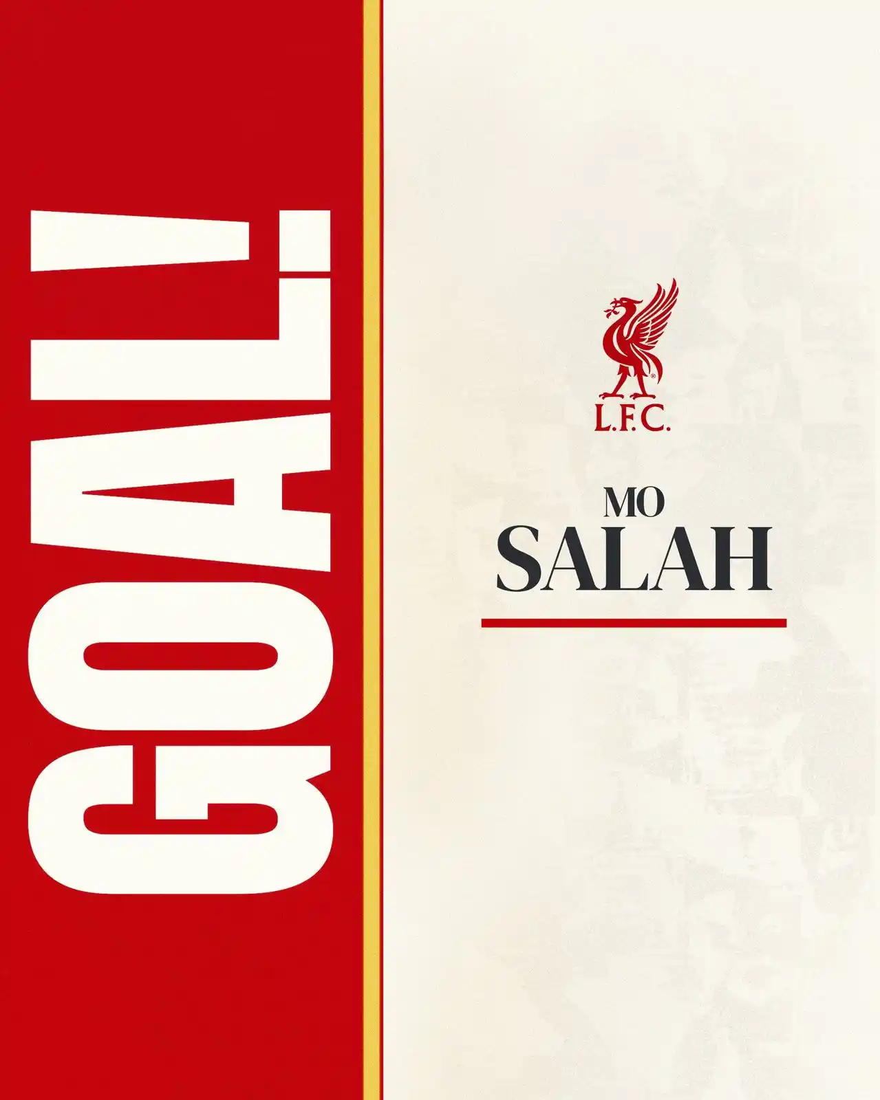 Image from  Liverpool FC Português: 28’ - SAAAAALAAAAAAH!! SEMPRE ELE!!  [0-1] <a class="text-blue-500 hov...