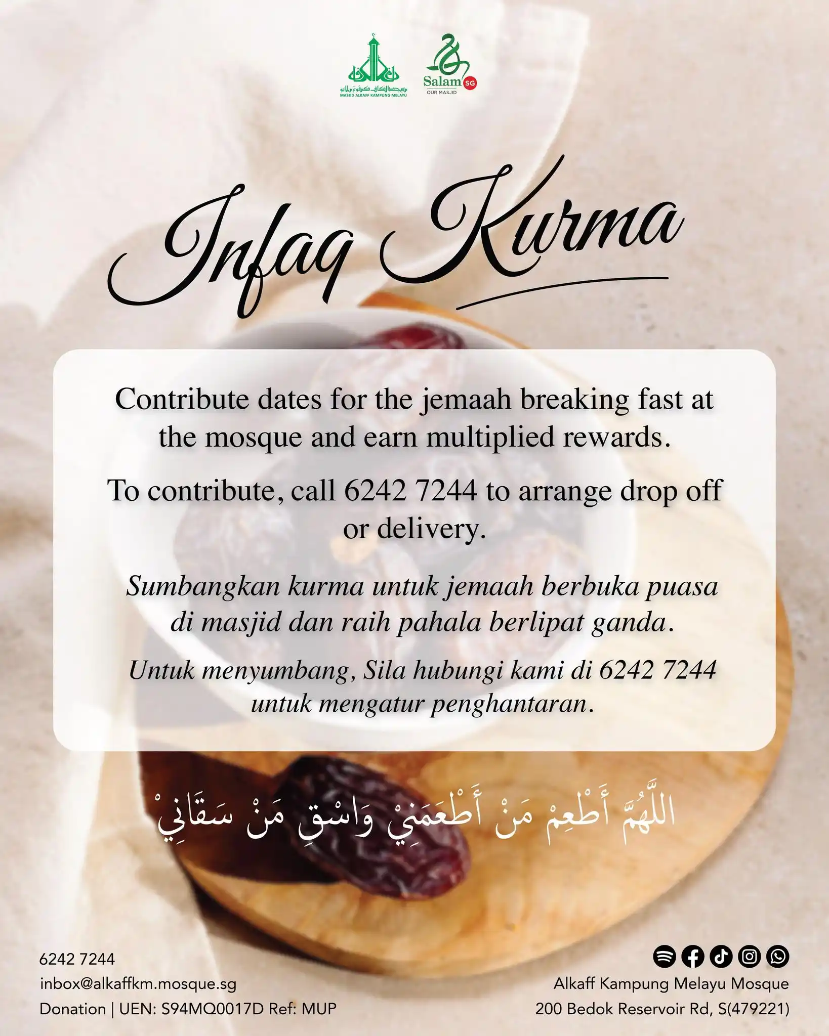 Masjid Alkaff Kampung Melayu post