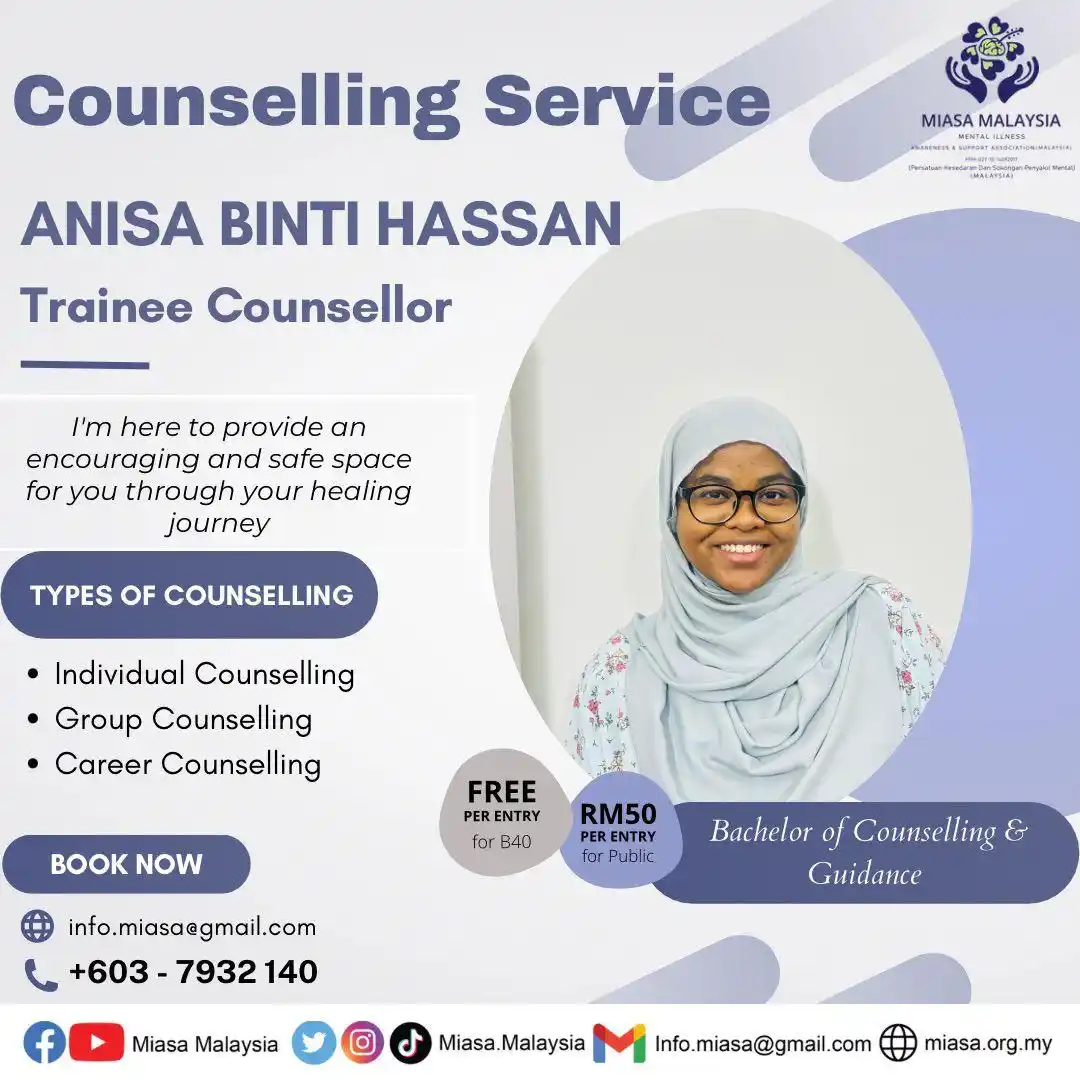 Image from MIASA Malaysia: We all have moments in our lives when we feel overwhelmed and need to ...