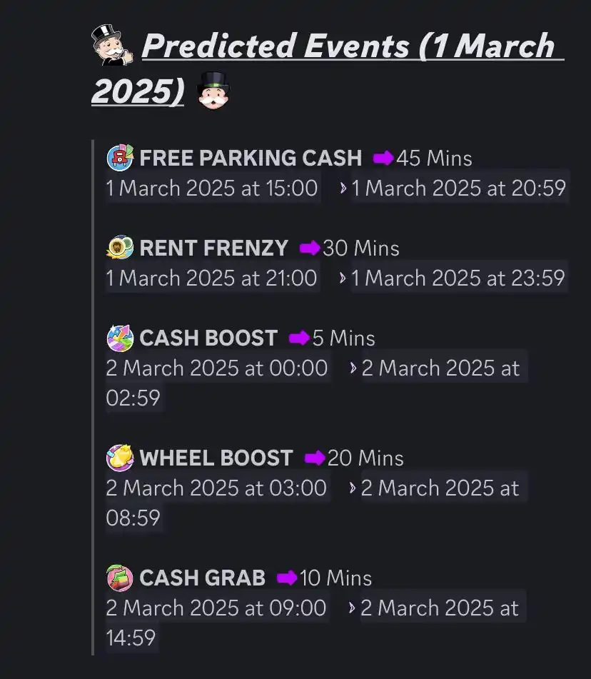 MONOPOLY GO MY 🇲🇾 post