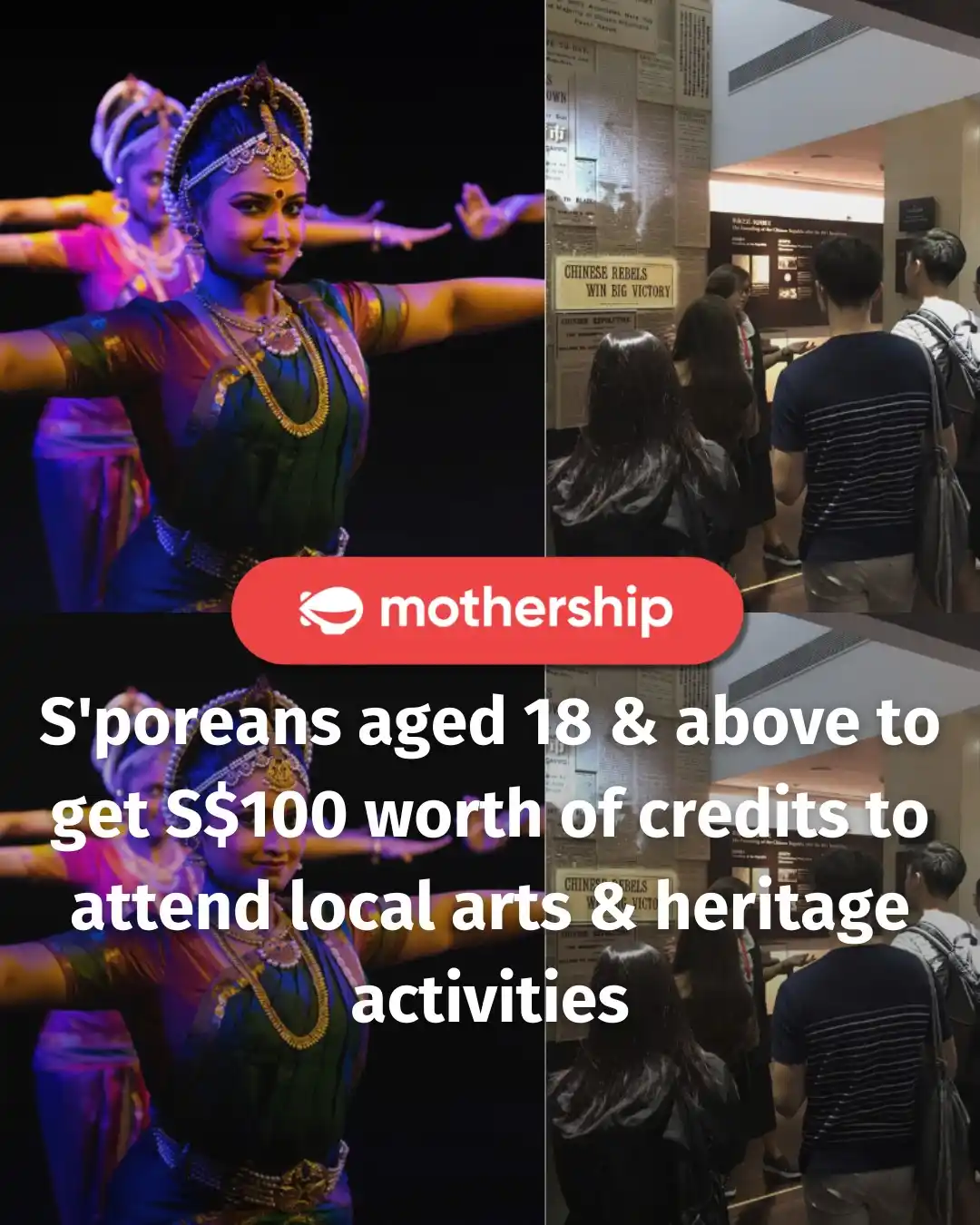 Image from Mothership: 🎭 The SG Culture Pass can be used to purchase tickets from approved t...