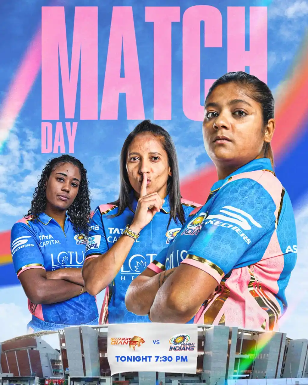 Image from Mumbai Indians: Activate 𝙈𝙖𝙩𝙘𝙝𝙙𝙖𝙮 𝙈𝙤𝙤𝙙 - it's <a class="text-blue-500 hove...
