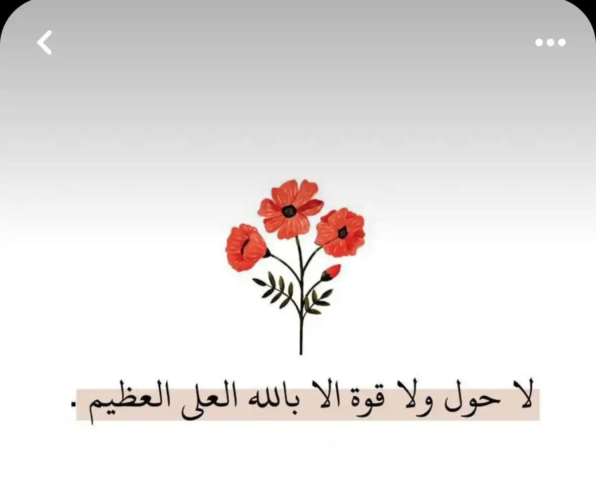 Image from Muslim Sisters: "کلمہ » لا حول ولا قوة إلا بالله « ایک عظیم کلمہ ہے؛ جِسے صبح و شام ...