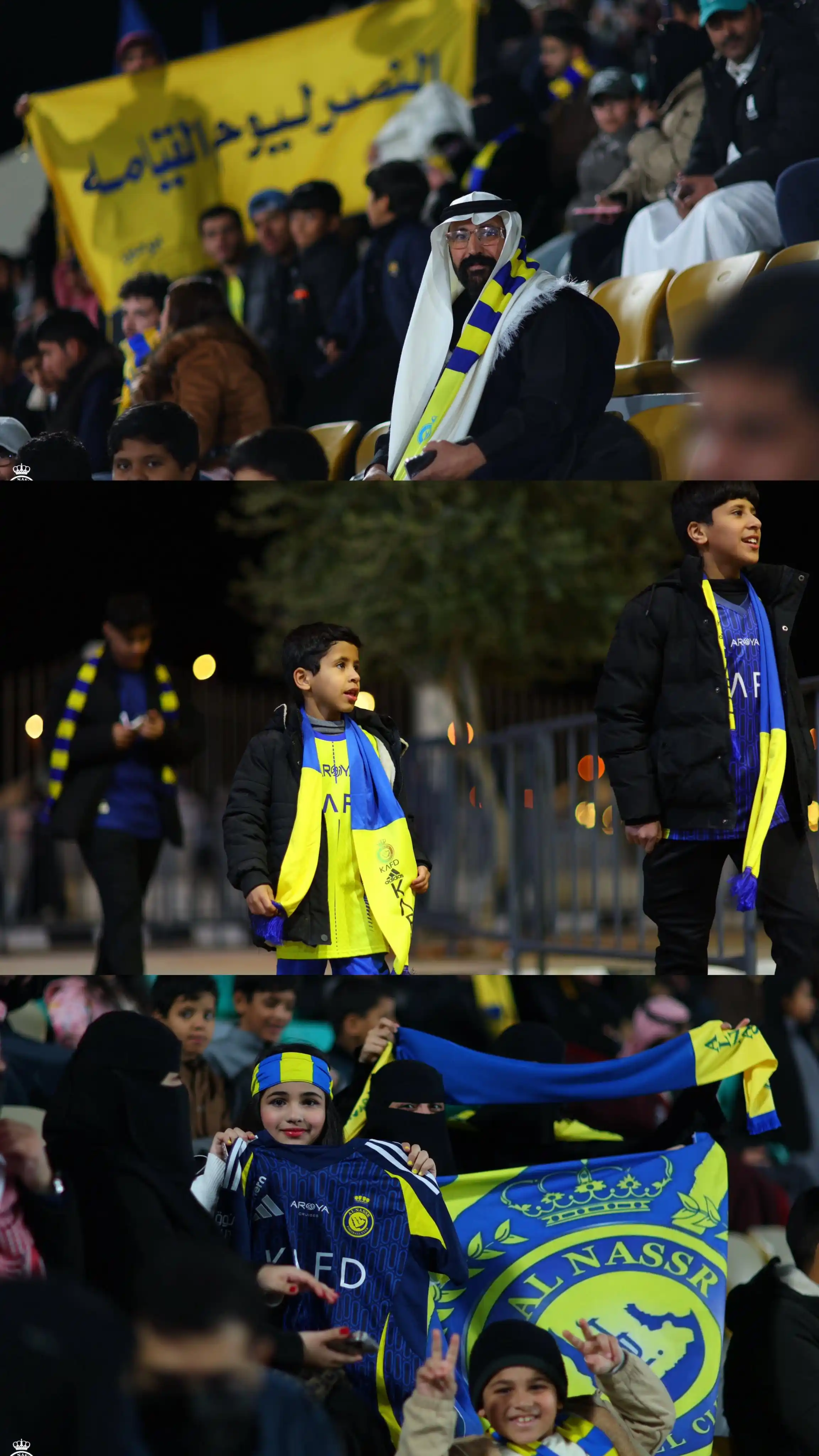 Image from نادي النصر - AlNassr FC: في المحبّـة .. مالنا غيـرك 💛 The love for AlNassr runs deep ✊...