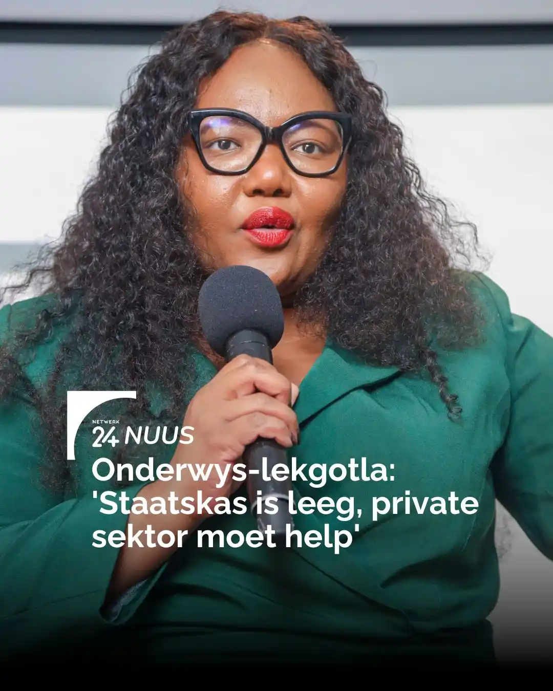 Image from Netwerk24 : Onderwys in Suid-Afrika kan nie meer op die staat alleen staatmaak nie...