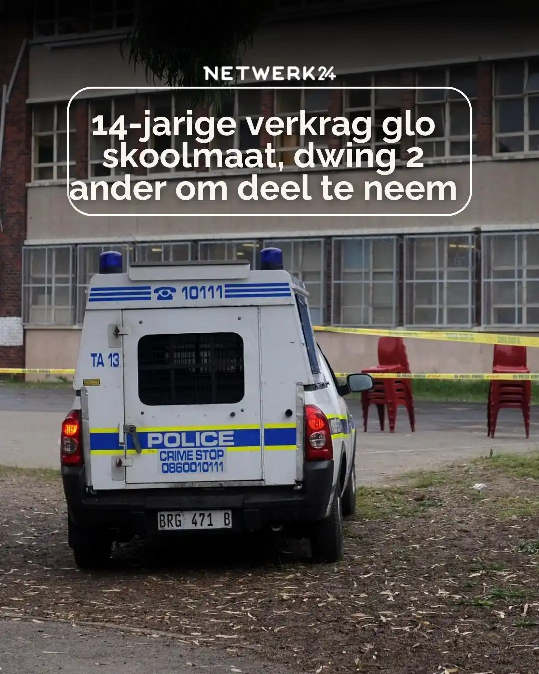 Image from Netwerk24 : Die beweerde verkragting van ’n leerling by ’n laerskool in Mpumalanga...