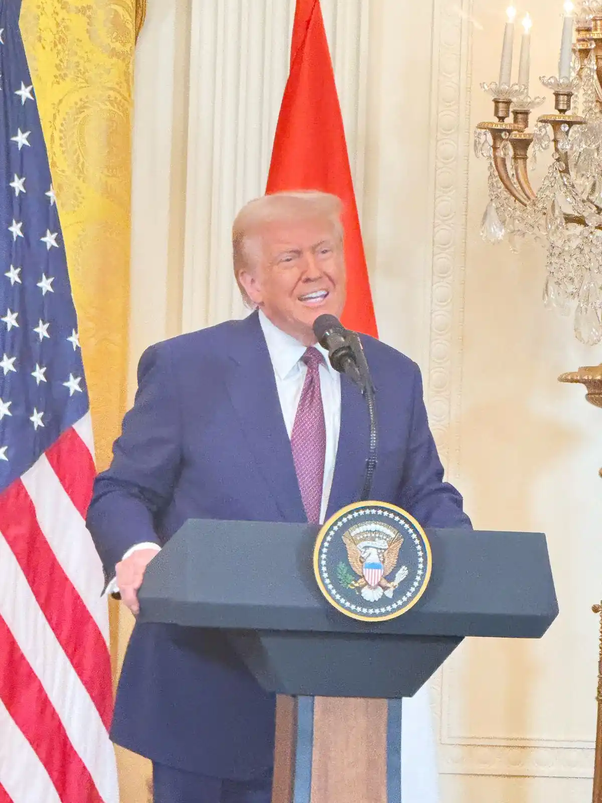 Image from NewsMobile: Breaking: Trump: the peacemaker  A big diplomatic success for @POTUS @...
